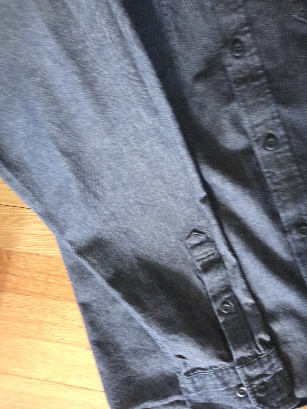 Taylor Stitch Indigo Chambray Button-Down Shirt - Picture 5 of 6